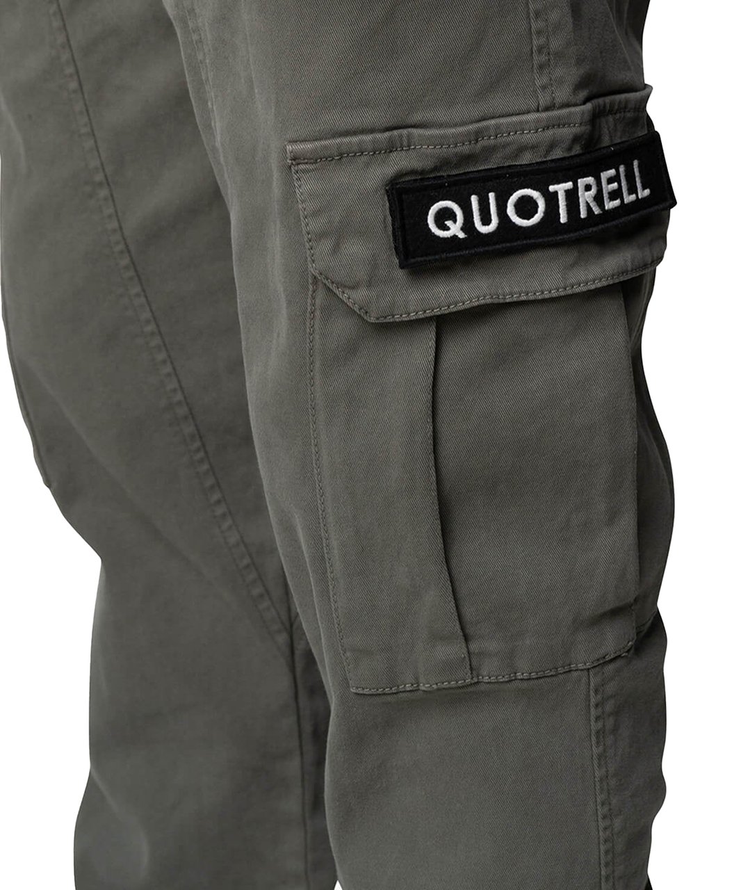 Quotrell Ryder Cargo Pants | Faded Olive Groen