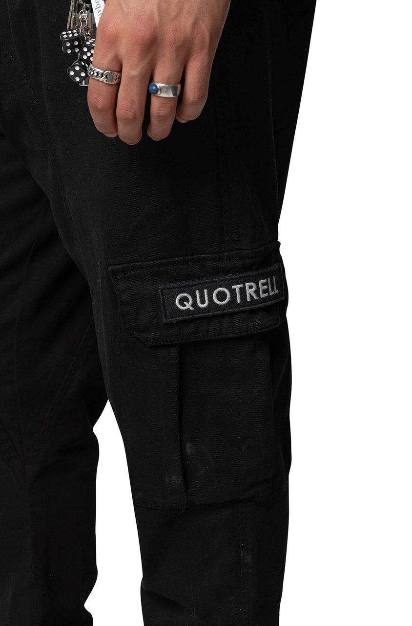 Quotrell Ryder Cargo Pants Zwart