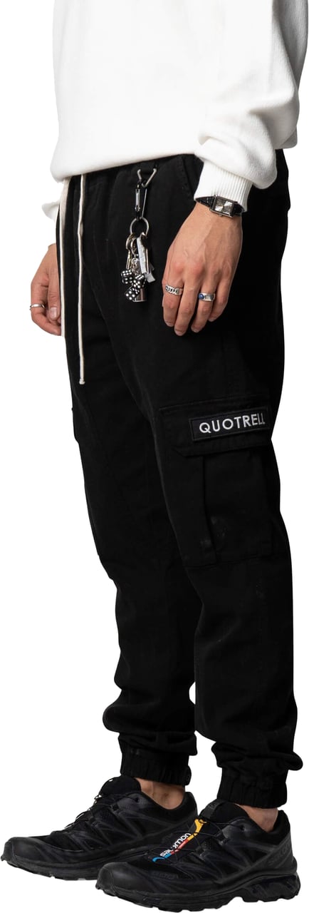 Quotrell Ryder Cargo Pants Zwart