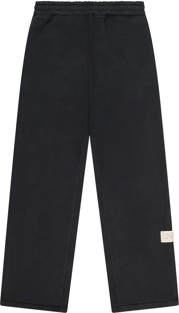 Quotrell Blank Sweatpants | Washed Black Zwart