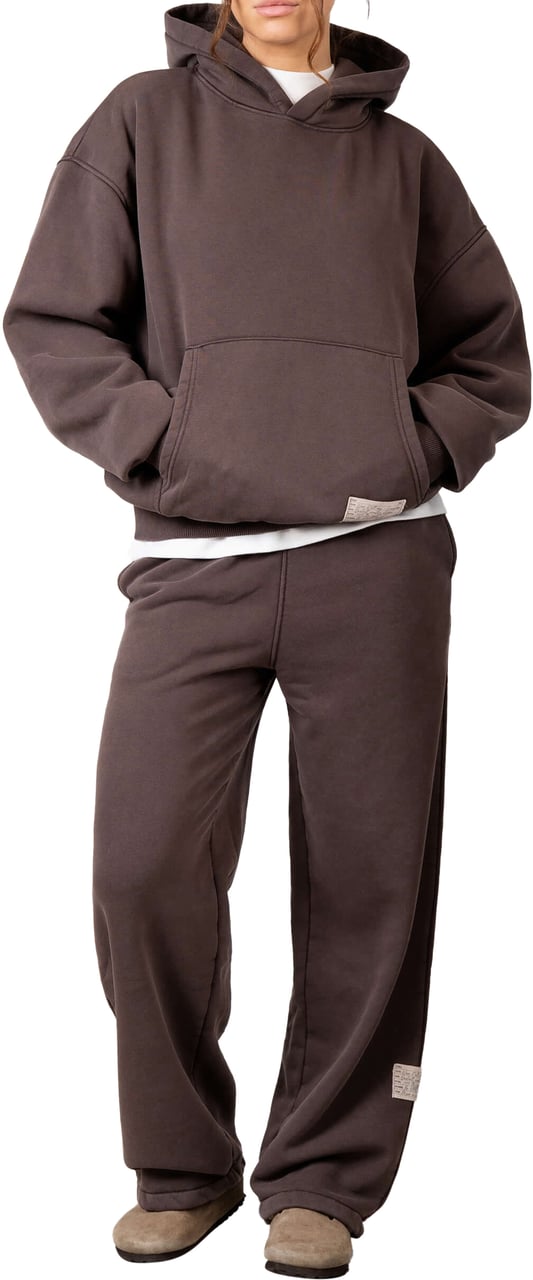 Quotrell Blank Sweatpants | Washed Brown Bruin