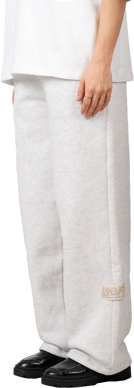 Quotrell Blank Sweatpants | Grey Melee Grijs