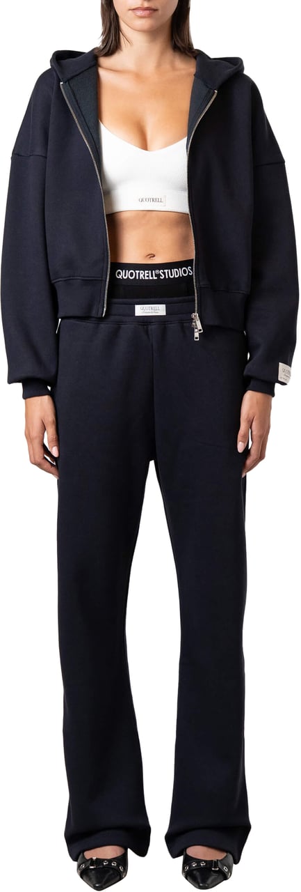 Quotrell Jada Pants | Navy Blauw
