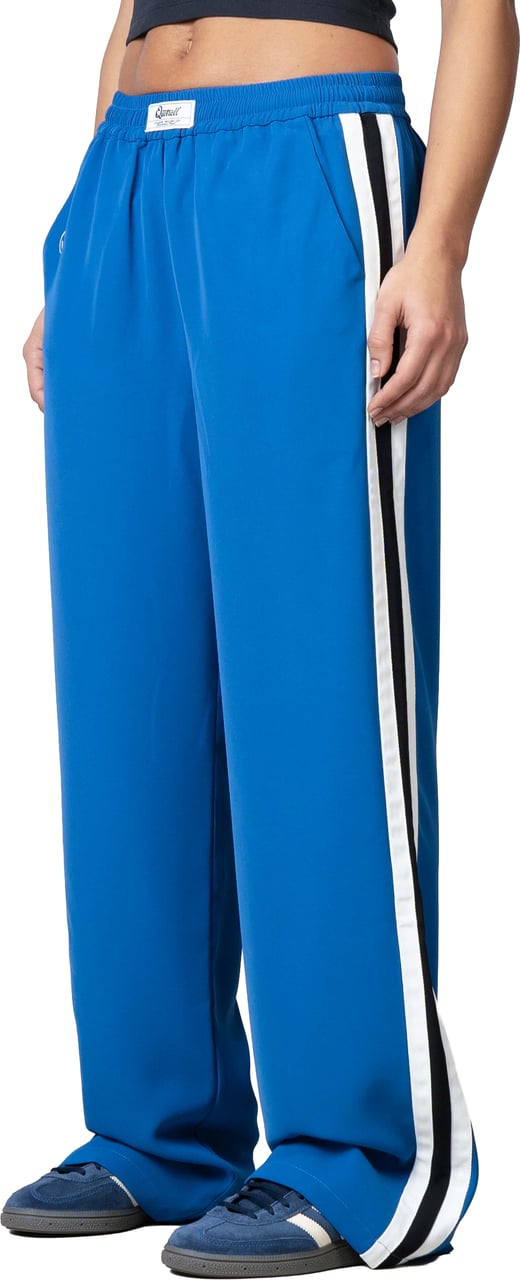 Quotrell Eva Pants | Blue/white Blauw