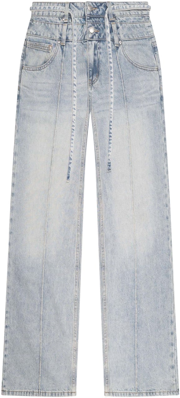 Quotrell Anna Straight Leg Jeans | Light Blue Blauw