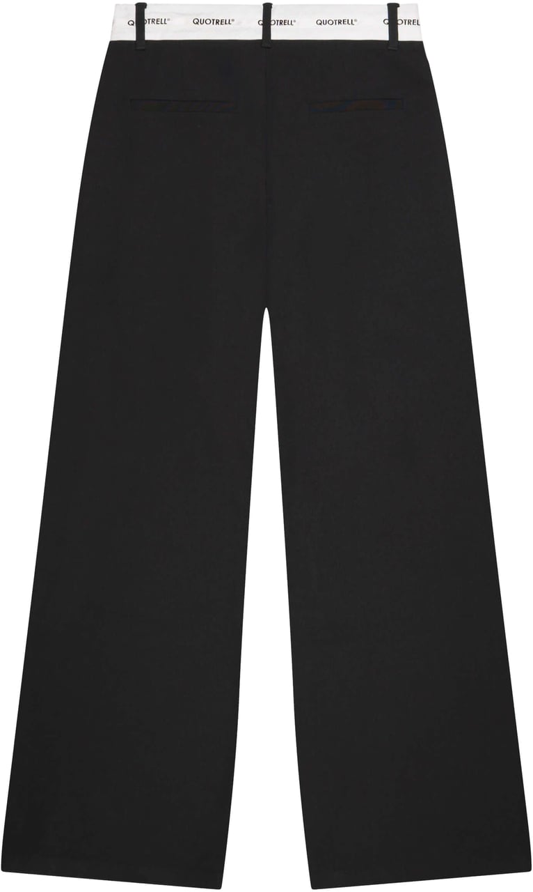 Quotrell Ava Pants | Black Zwart