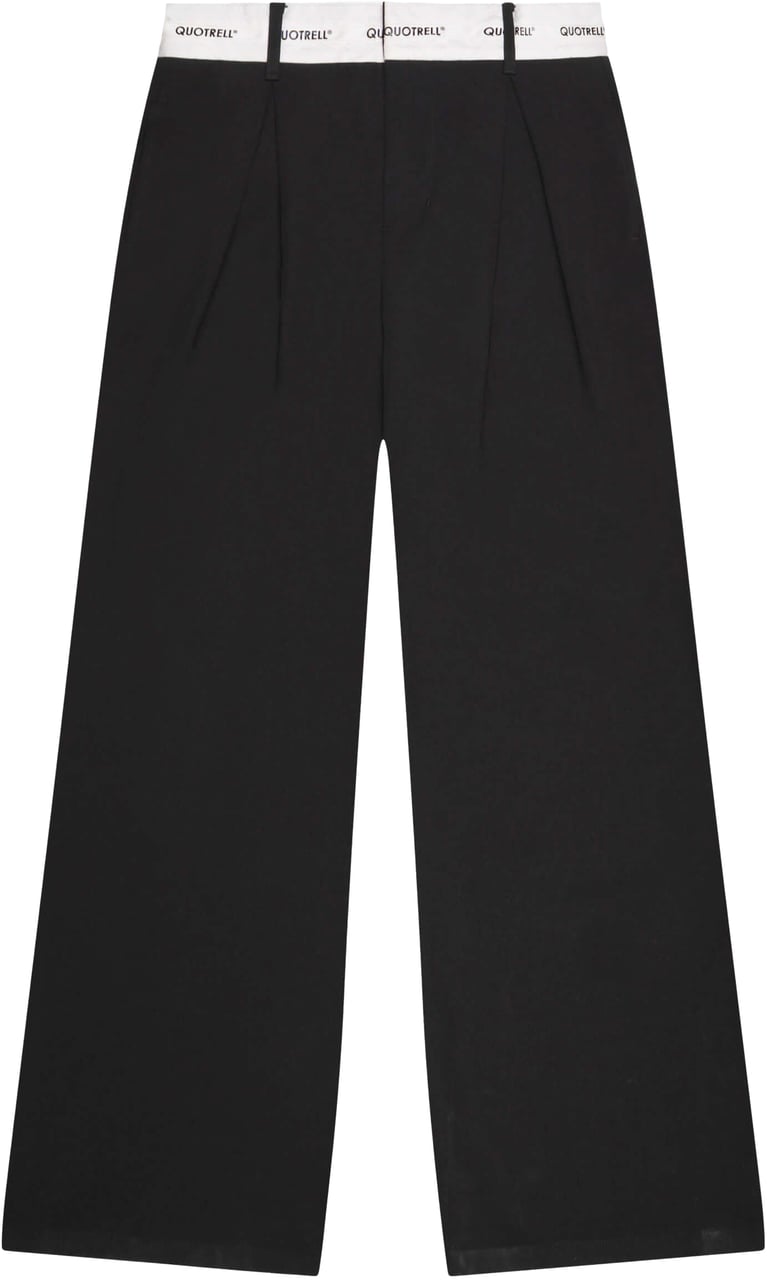 Quotrell Ava Pants | Black Zwart