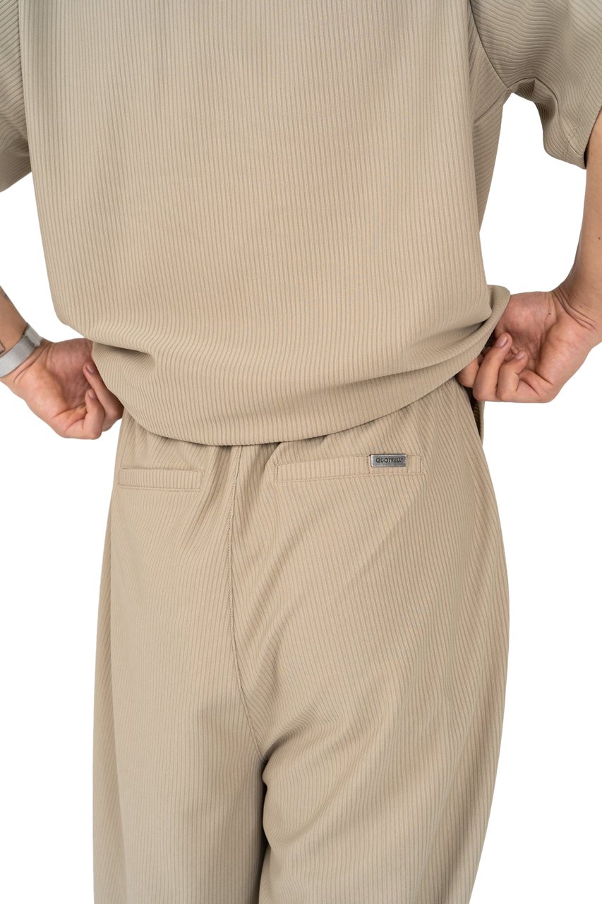 Quotrell Avignon Pants | Stone Beige