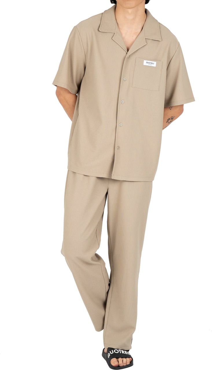 Quotrell Avignon Pants | Stone Beige