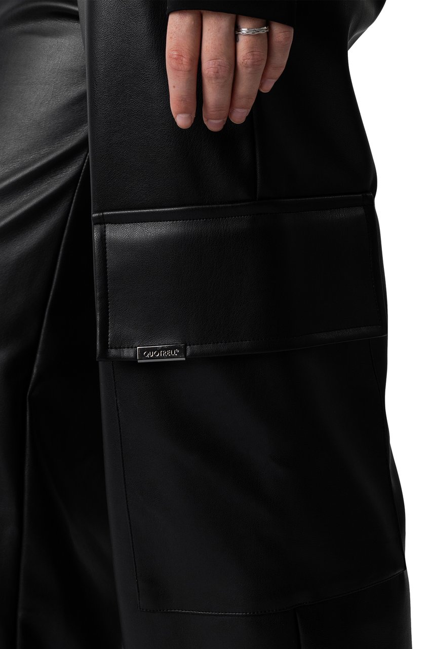Quotrell Nena Cargo | Black Zwart