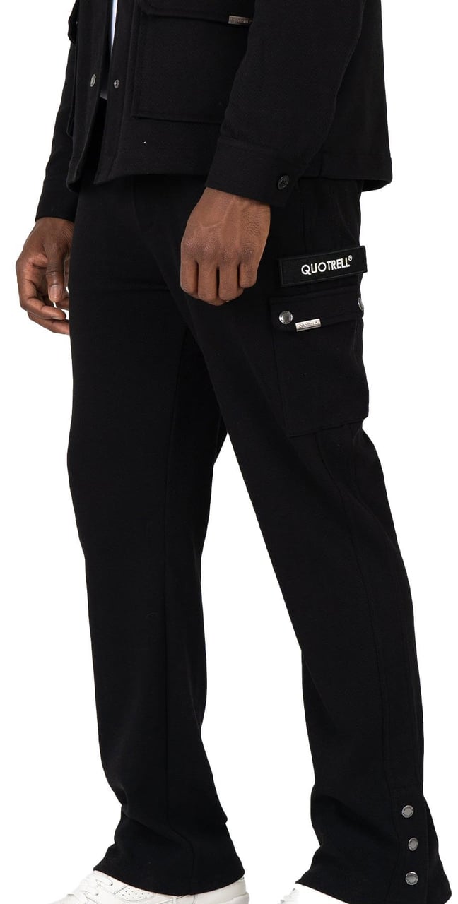 Quotrell Surrey Pants | Black Zwart