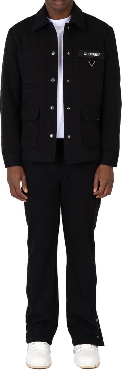 Quotrell Surrey Pants | Black Zwart