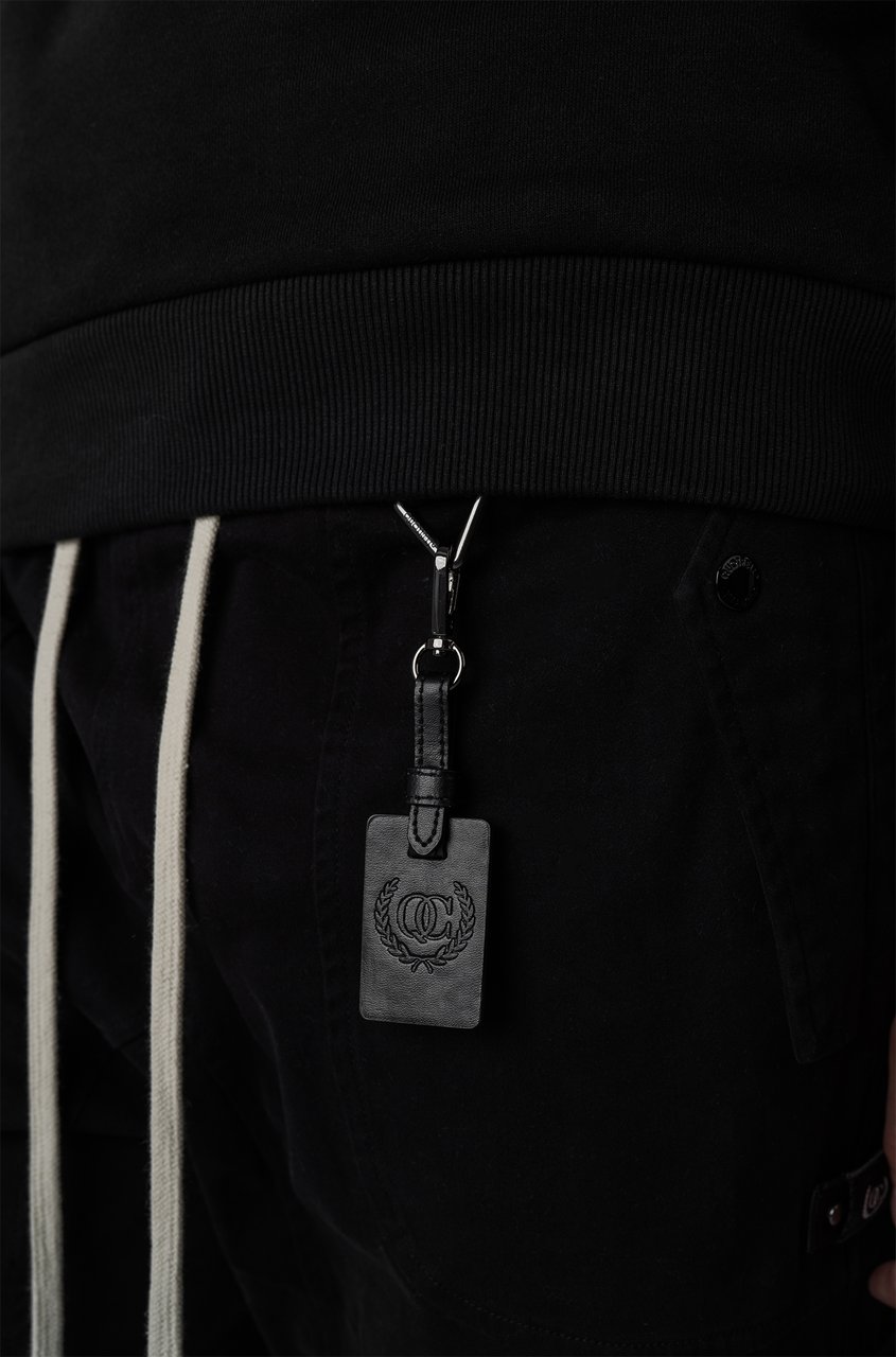 Quotrell Terni Cargo Pants | Black Zwart