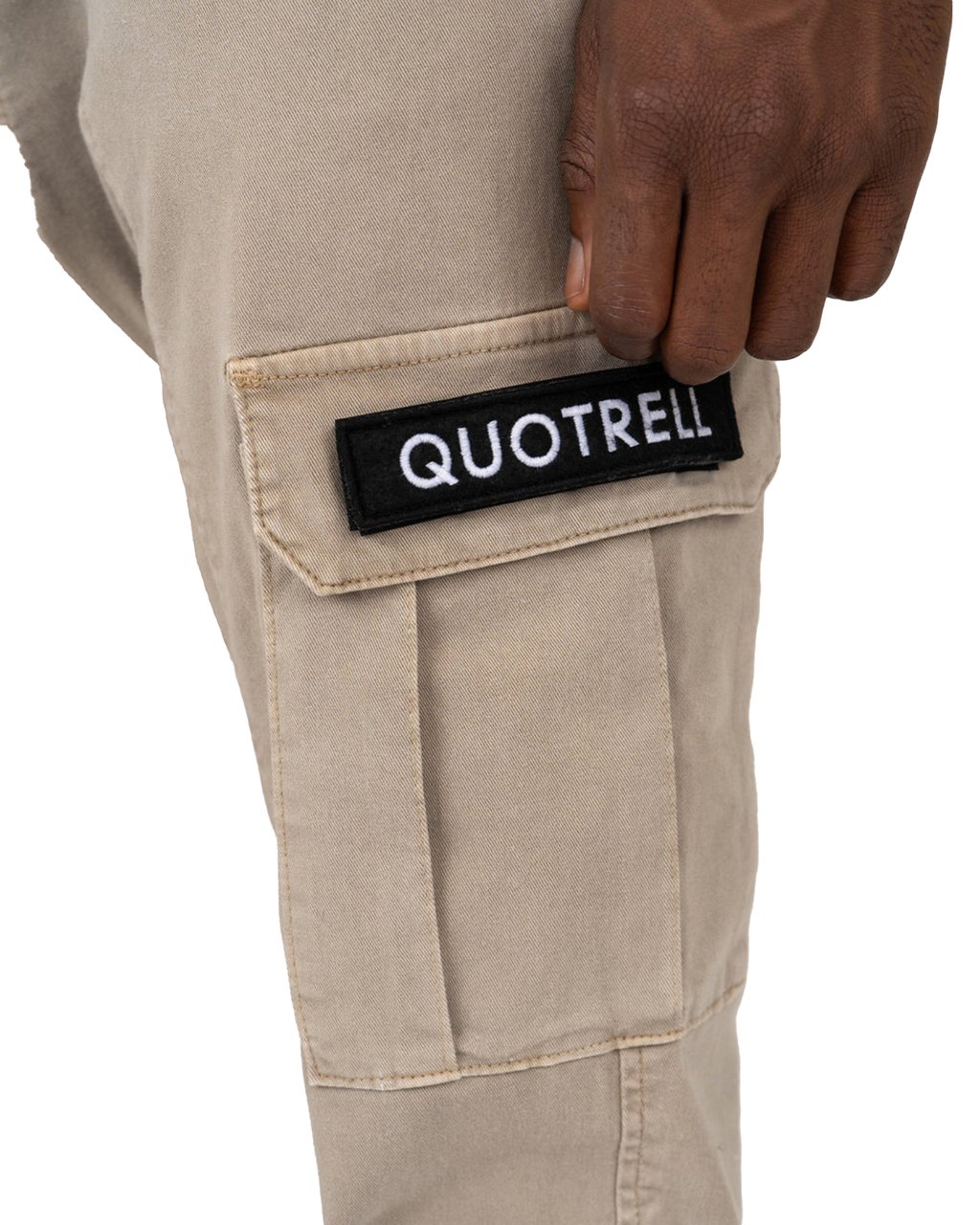 Quotrell Brockton Cargo Broek Unisex Beige