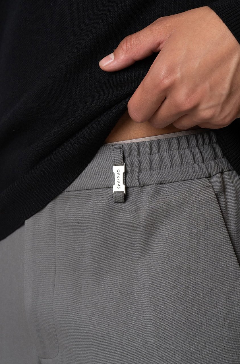 Quotrell Roman Pants | Charcoal Grijs