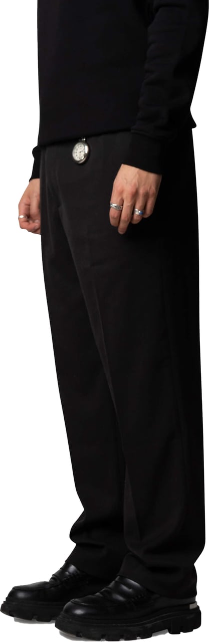 Quotrell Roman Pants | Black Zwart