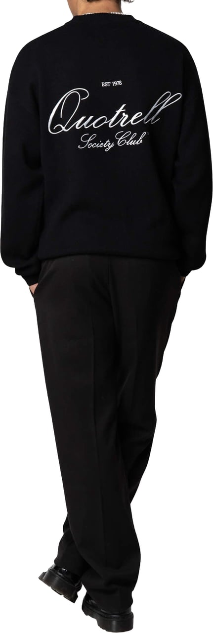Quotrell Roman Pants | Black Zwart