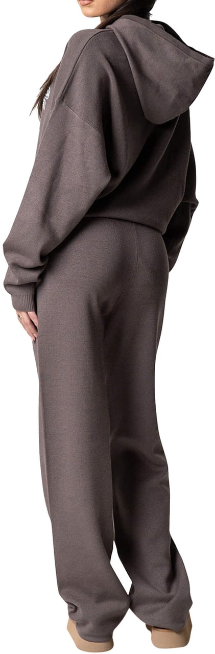 Quotrell Flo Knitted Pants | Cool Brown/off White Bruin