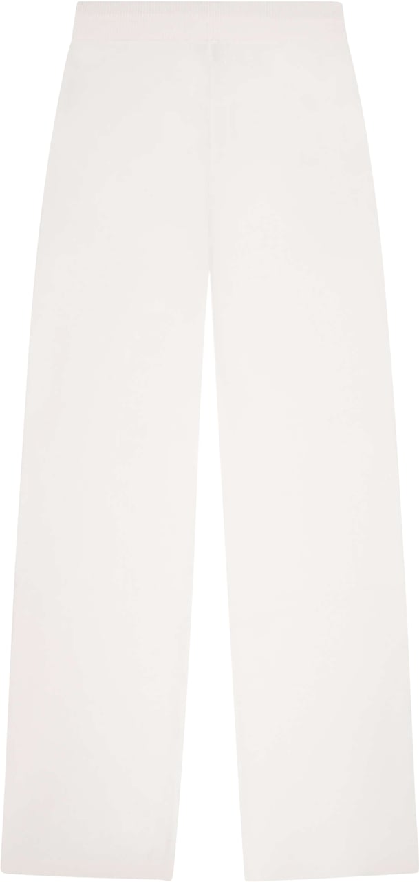 Quotrell Flo Knitted Pants | Off White/brown Wit