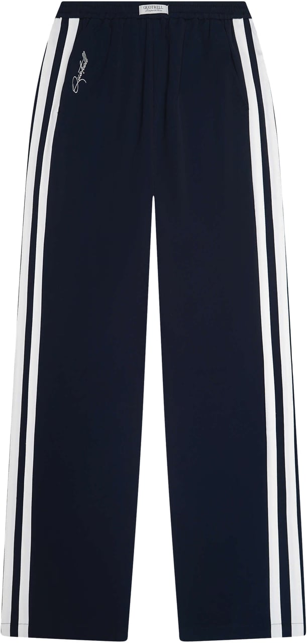 Quotrell Ella Stripe Pants | Navy/white Blauw