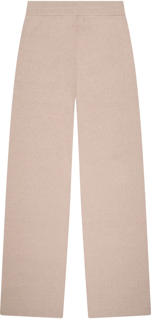 Quotrell Chloe Knitted Pants | Beige Melee/off Whit Beige