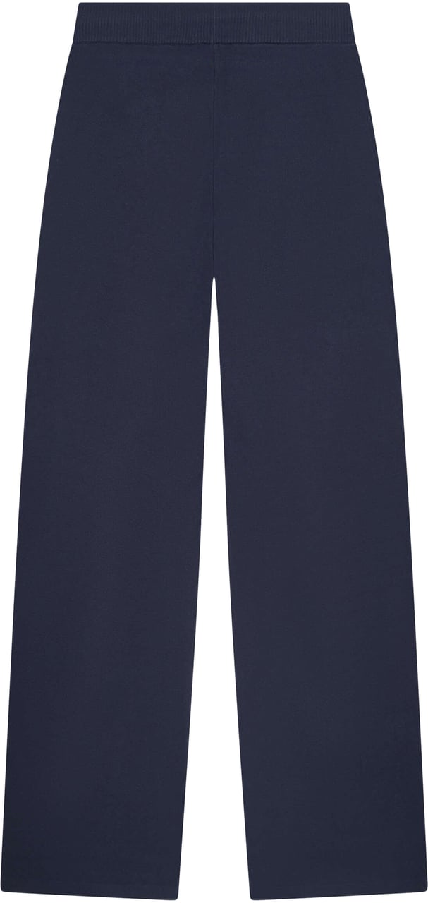 Quotrell Chloe Knitted Pants | Navy/white Blauw