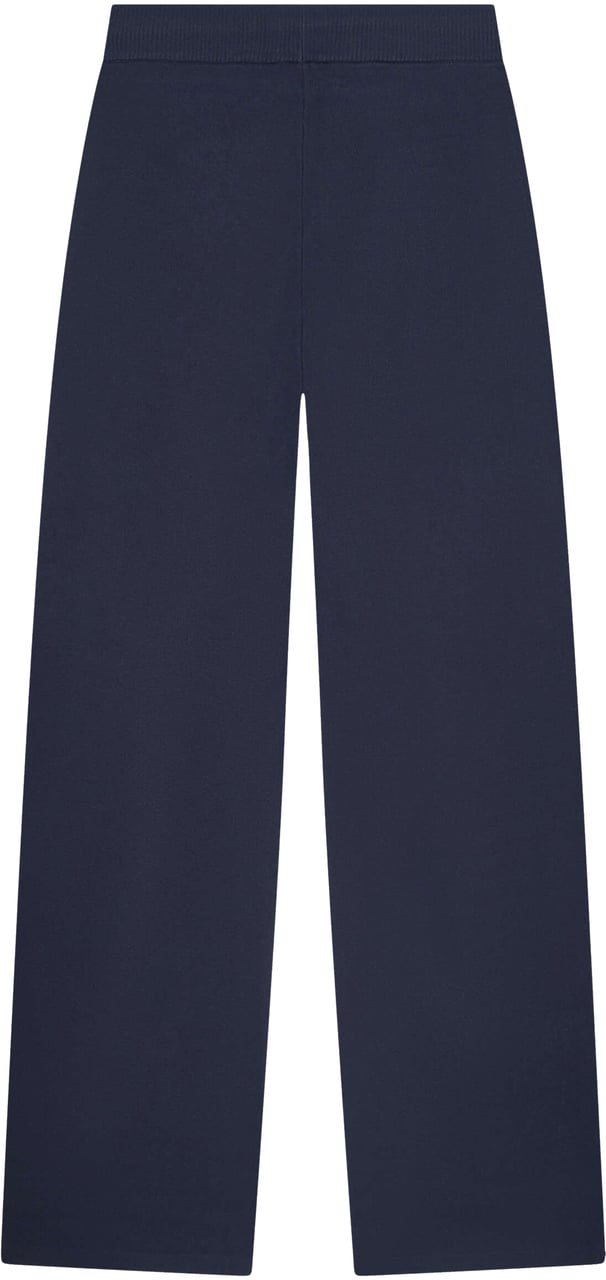 Quotrell Chloe Knitted Pants | Navy/white Blauw