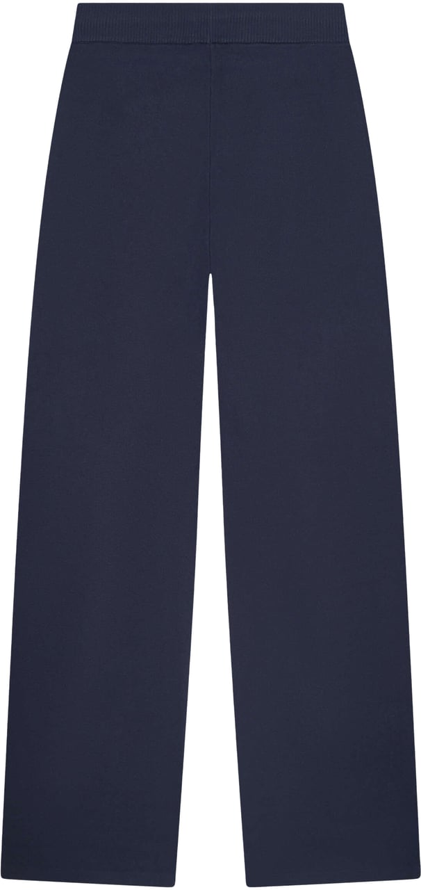 Quotrell Chloe Knitted Pants | Navy/white Blauw
