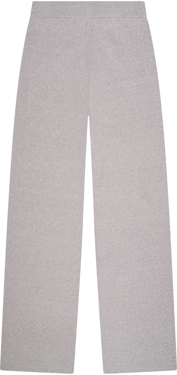 Quotrell Chloe Knitted Pants | Grey Melee/white Grijs