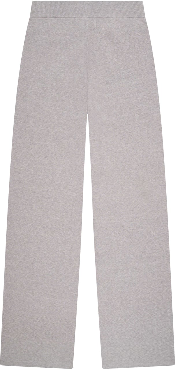 Quotrell Chloe Knitted Pants | Grey Melee/white Grijs