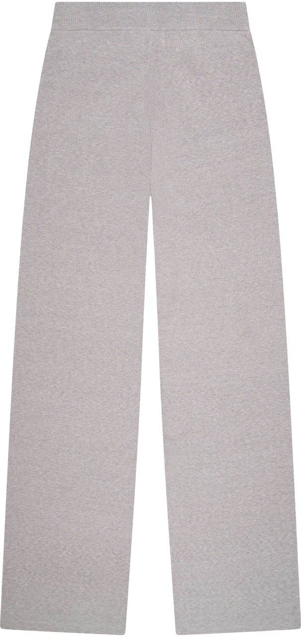 Quotrell Chloe Knitted Pants | Grey Melee/white Grijs