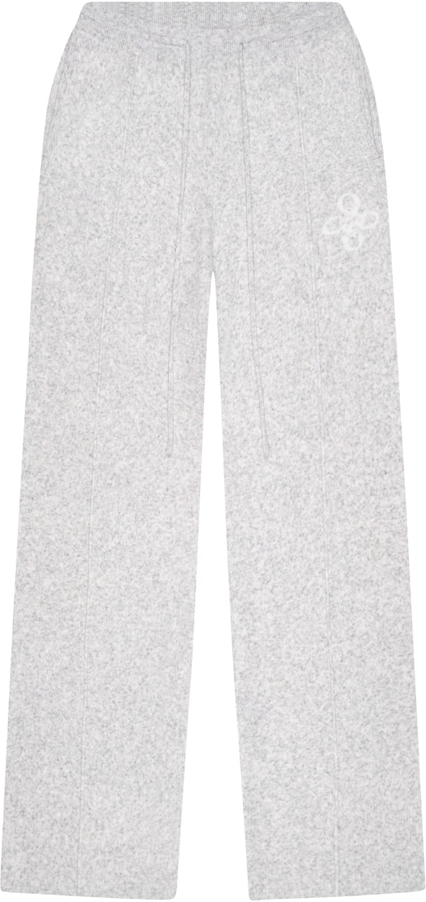 Quotrell Insignia Knitted Pants | Light Heather Melee Grijs