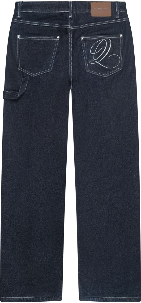 Quotrell Jack Jeans | Indigo Blue Blauw