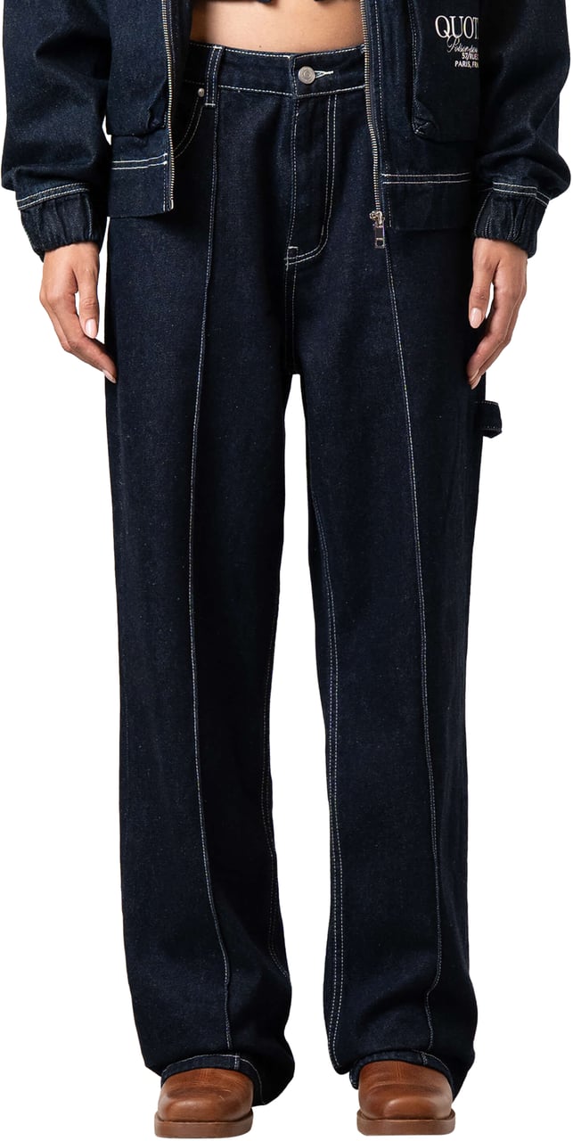Quotrell Jack Jeans | Indigo Blue Blauw
