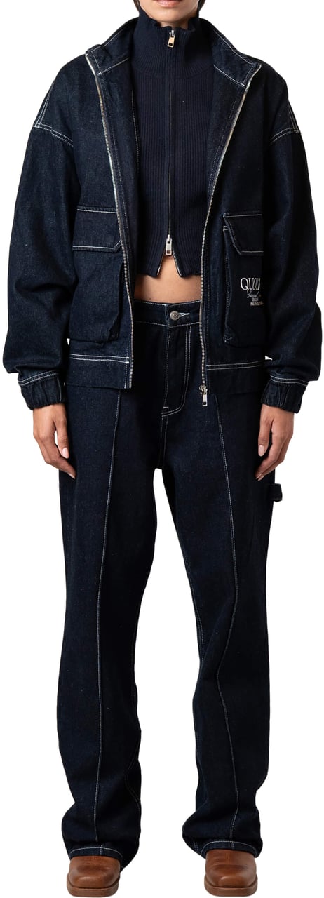 Quotrell Jack Jeans | Indigo Blue Blauw