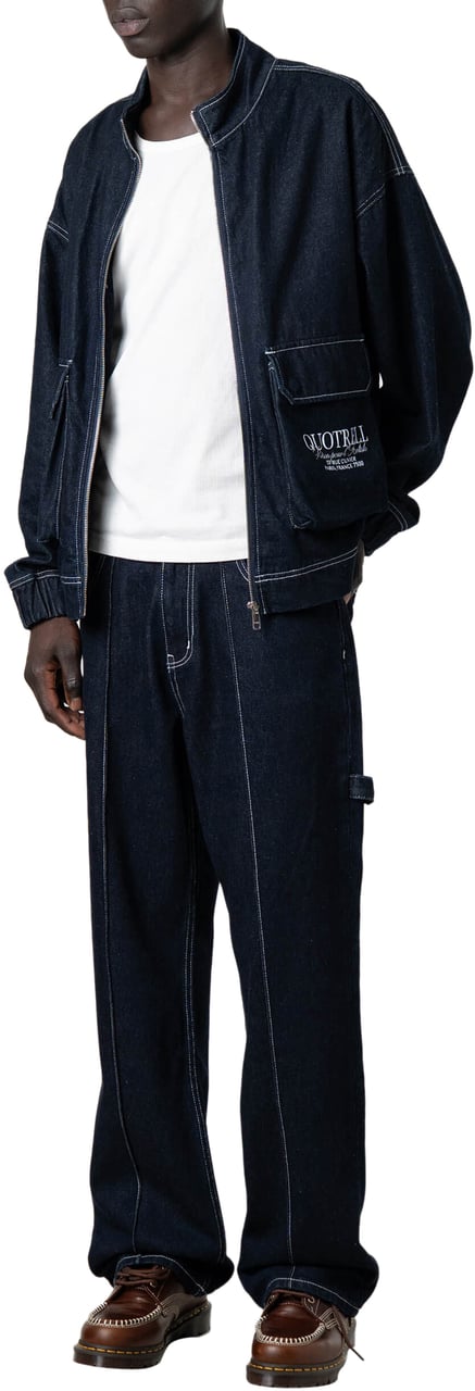 Quotrell Jack Jeans | Indigo Blue Blauw