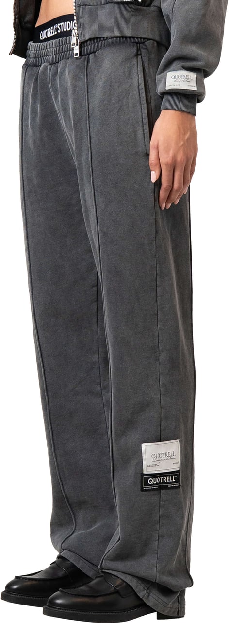 Quotrell Jayda Pants | Acid Grey Grijs