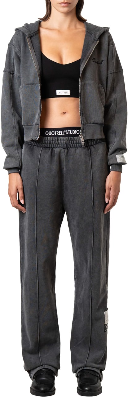 Quotrell Jayda Pants | Acid Grey Grijs