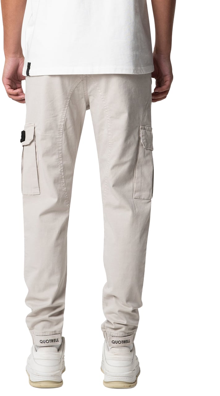 Quotrell Brockton Cargo Pants | Cement Grijs