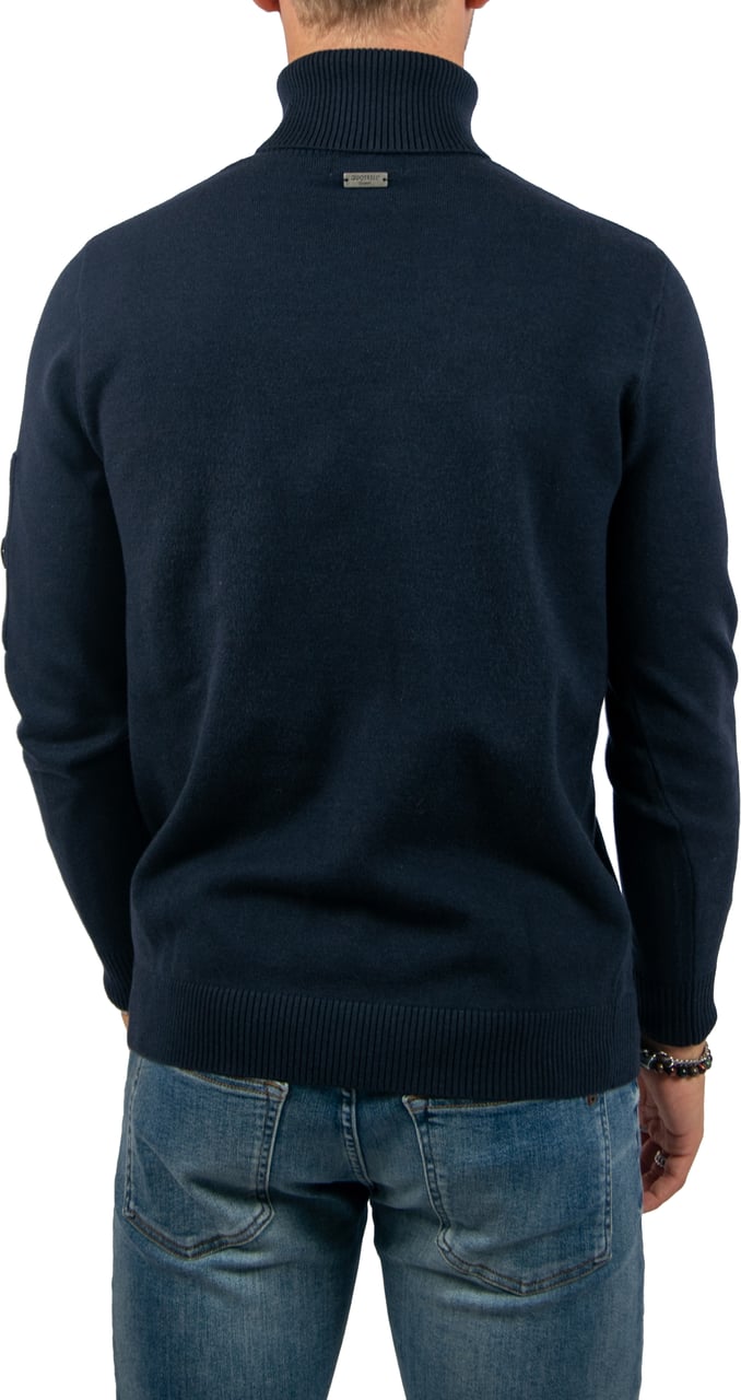 Quotrell Papillon Knitted Sweater Blauw