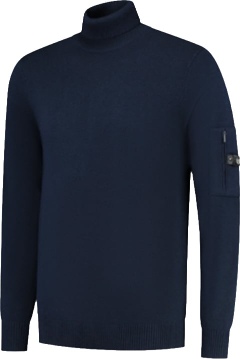 Quotrell Papillon Knitted Sweater Blauw