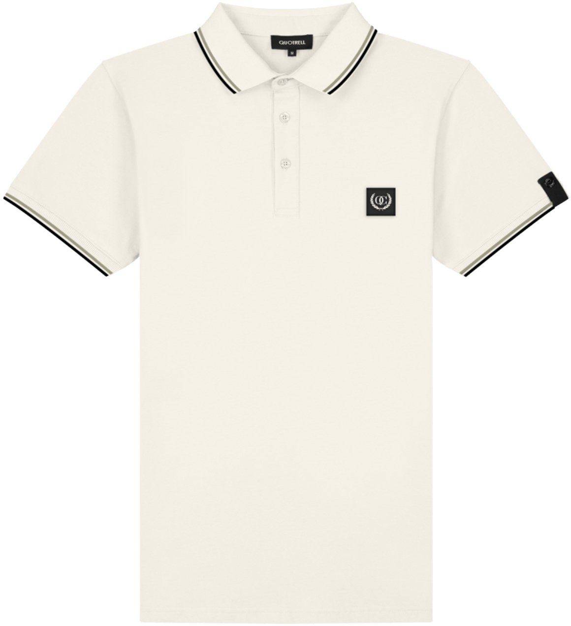 Quotrell Avergne Polo | Sand/black Beige