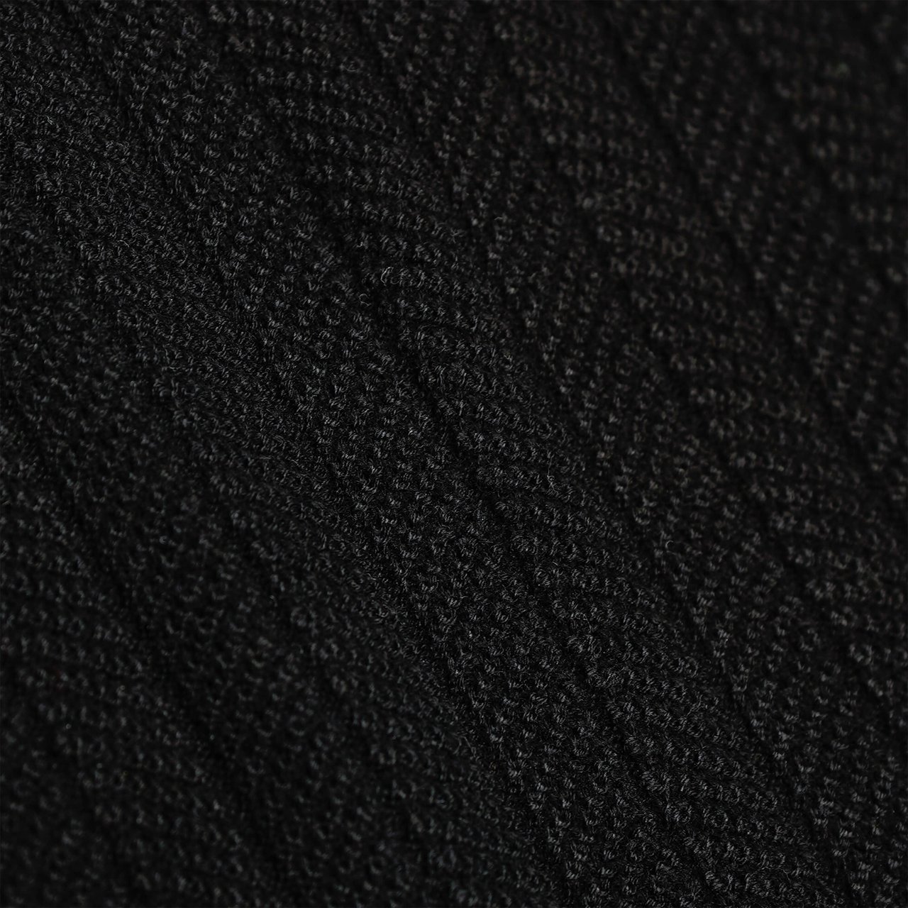 Quotrell Cairo Knitted Polo | Black/white Zwart