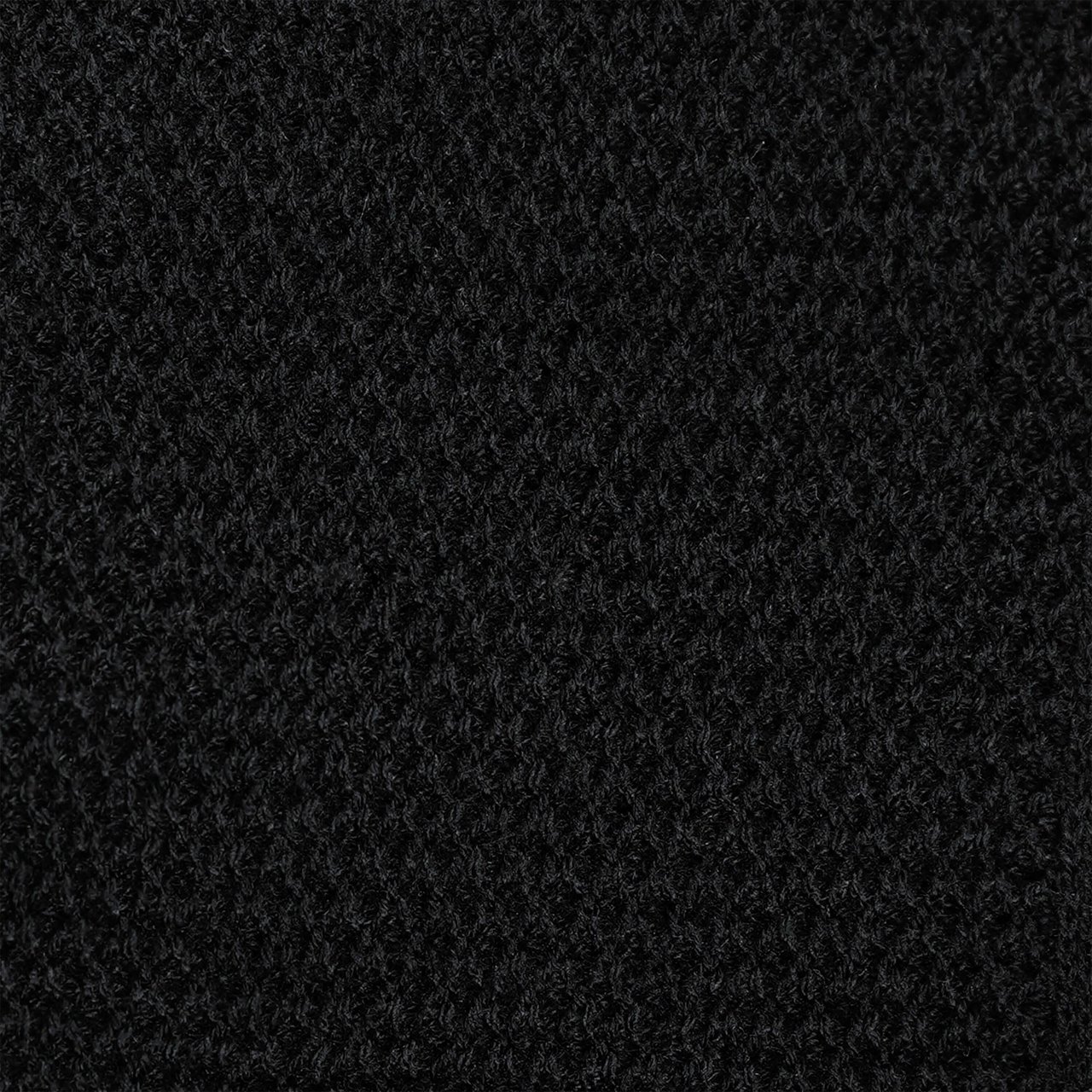 Quotrell Cruz Knitted Polo | Black/white Zwart
