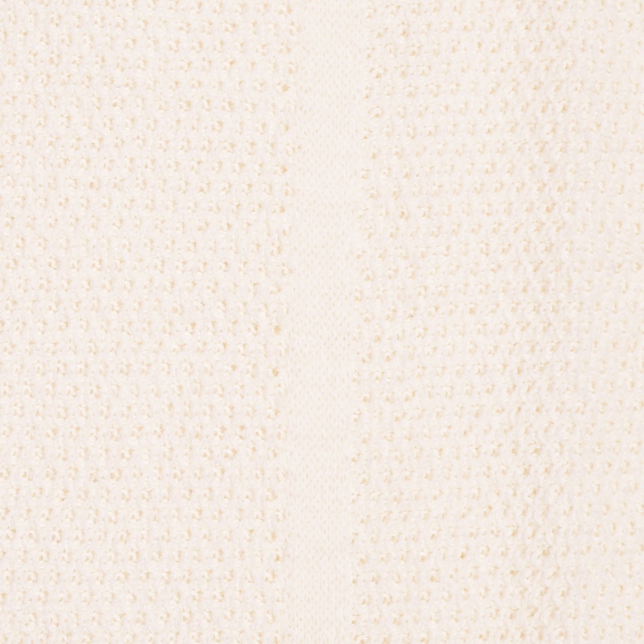 Quotrell Cruz Knitted Polo | Off White/black Wit