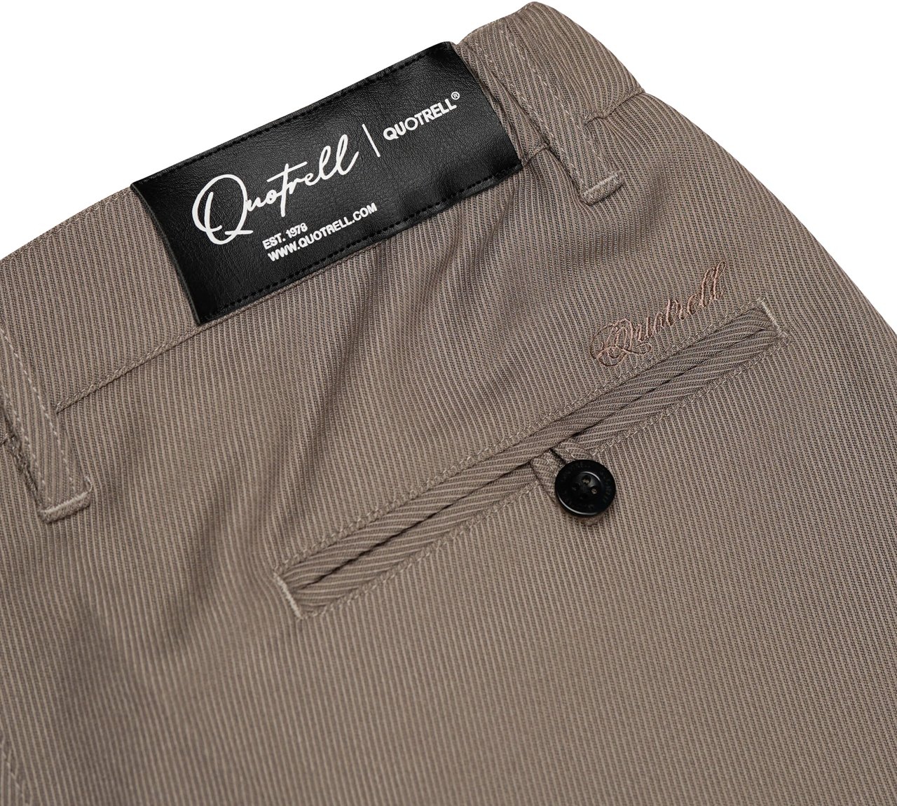 Quotrell Didon Pants | Taupe Taupe