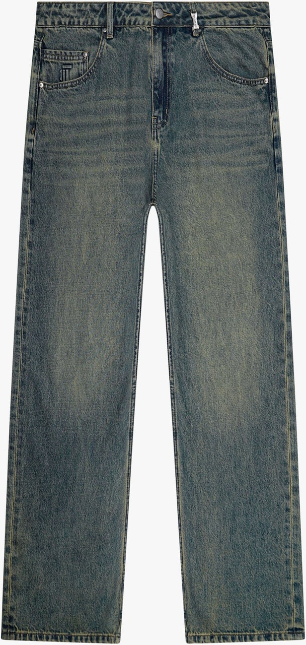 Quotrell Oliver Denim Jeans | Tinted Mid Blue Blauw