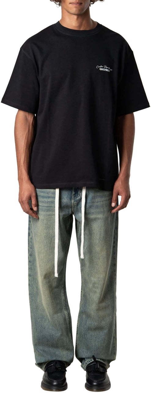 Quotrell Oliver Denim Jeans | Tinted Mid Blue Blauw