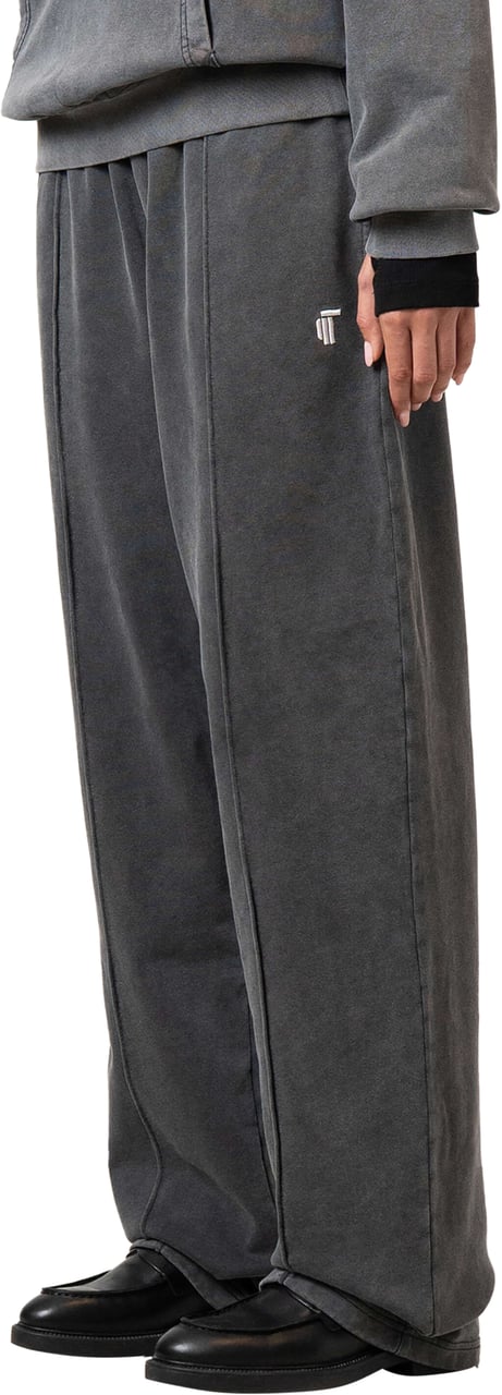 Quotrell Kiga Pants | Acid Grey/white Grijs