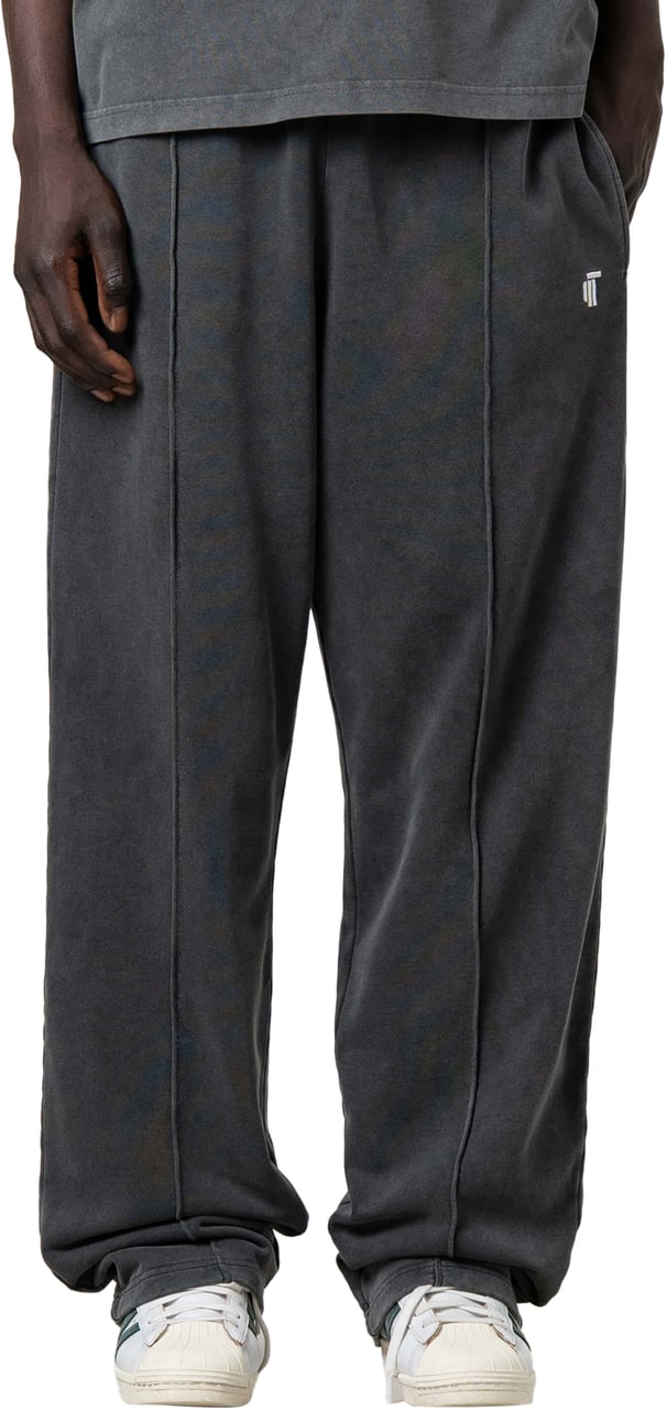 Quotrell Kiga Pants | Acid Grey/white Grijs
